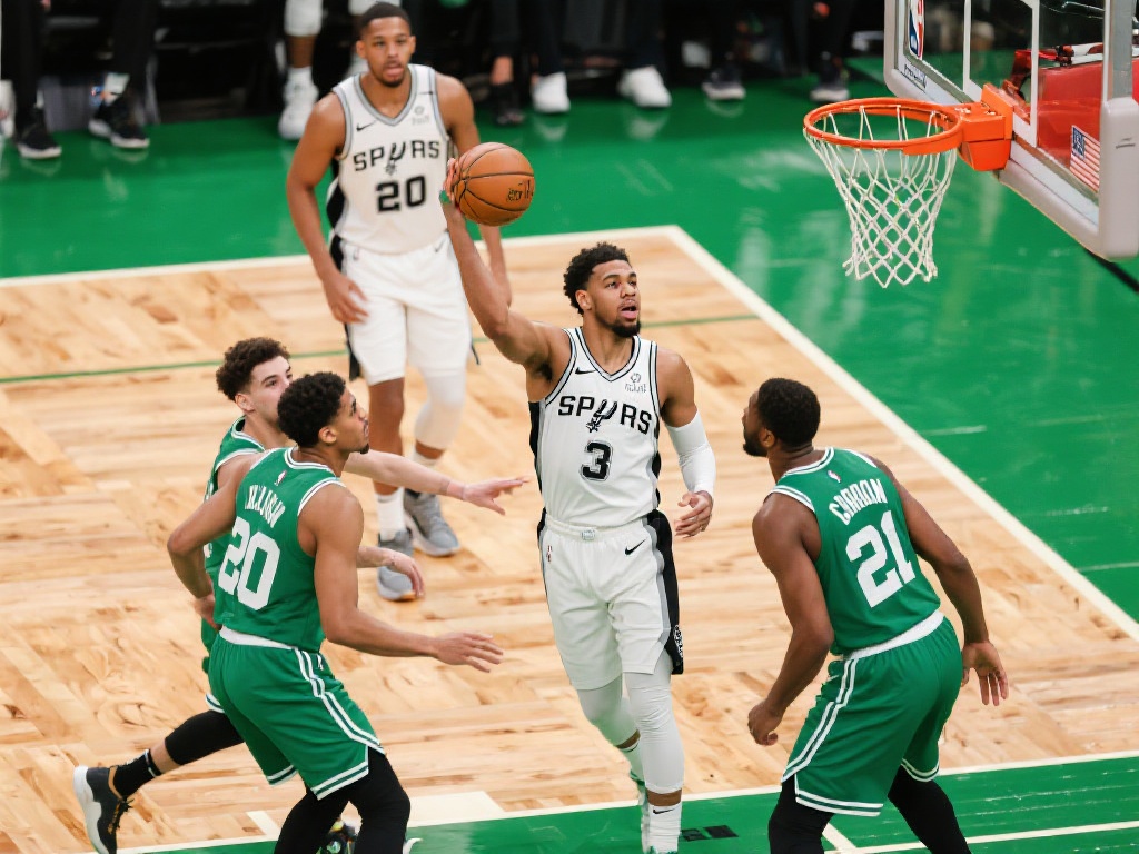 塔图姆全能表现 凯尔特人众将发力豪取八连胜 与凯尔特人的稳定发挥相比,马刺队在这场比