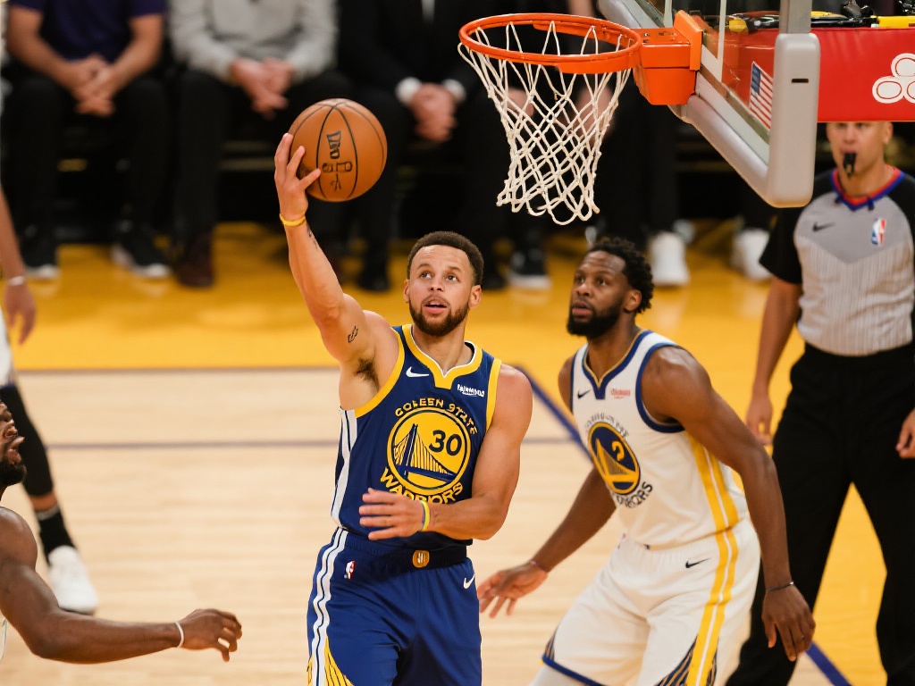 库里首节11分钟未得分，全能数据显身手